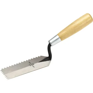 Marshalltown V Notched 3/16″ Margin Trowel