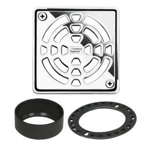 Schluter Kerdi 4″ Shower Drain Grates | Oil Rubbed Bronze - view 3