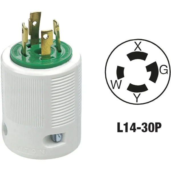 Leviton Commercial Grade Locking Cord Plug
