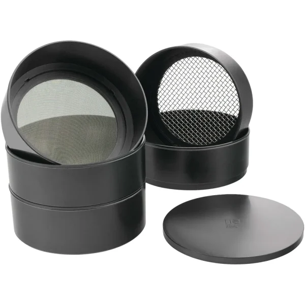 Plastic Frame 4-Screen Sieve Set