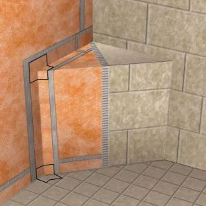 Schluter Kerdi Shower Bench | 16″ X 16″ Triangle Seat - view 4