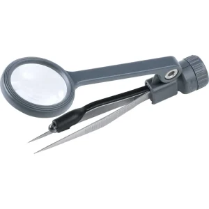Carson® Lighted Magnigrip™ Tweezers