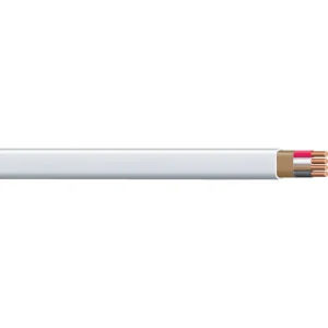 Romex 50 ft. Solid White 14-3 NMW/G Wire