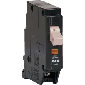 Eaton CHF 15A Single-Pole Standard Trip Circuit Breaker