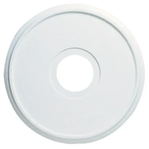 Westinghouse White Molded Plastic Ceiling Medallion, 15-3/4 In