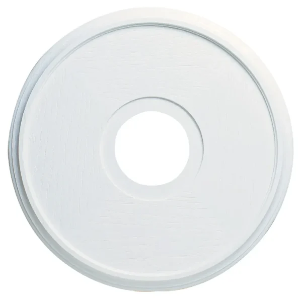 Westinghouse White Molded Plastic Ceiling Medallion, 15-3/4 In