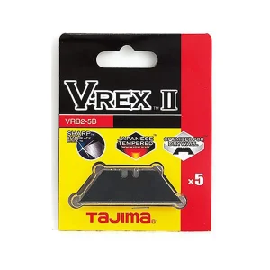 Tajima V-REX II Tempered Steel Blades | 5 Blades