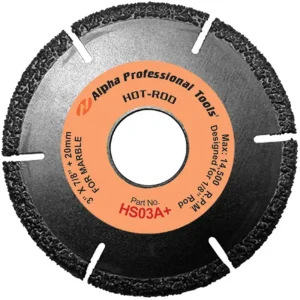 Alpha Hot-Rod For Cutting Channels For Stainless Steel Rods | Granite 3″ x 1/8″ - view 2
