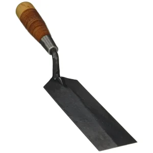 W. Rose Margin Trowels with Leather Handle | 8″ x 2″ - view 3