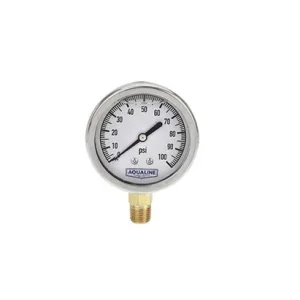 1/4″ GLYCERIN FILLED GAUGE