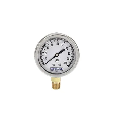 1/4″ GLYCERIN FILLED GAUGE