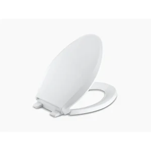Kohler Cachet Quick Release White Elongated Toilet Seat