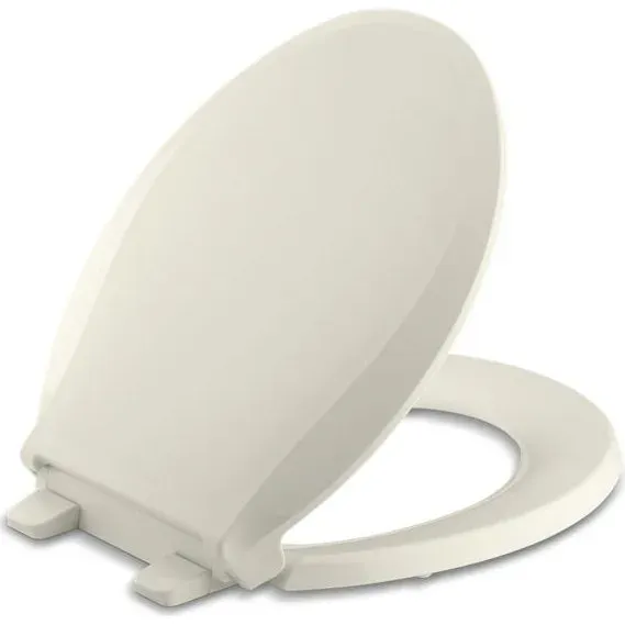Kohler Cachet Quick Release Biscuit Round Front Toilet Seat
