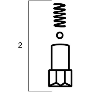 Intake Housing & Screen Assembly for Idico Tree Marking Guns