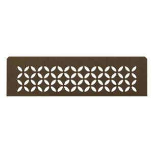 Schluter SHELF-N Rectangular Shower Niche Shelf | Brushed Stainless Steel / Floral - view 4