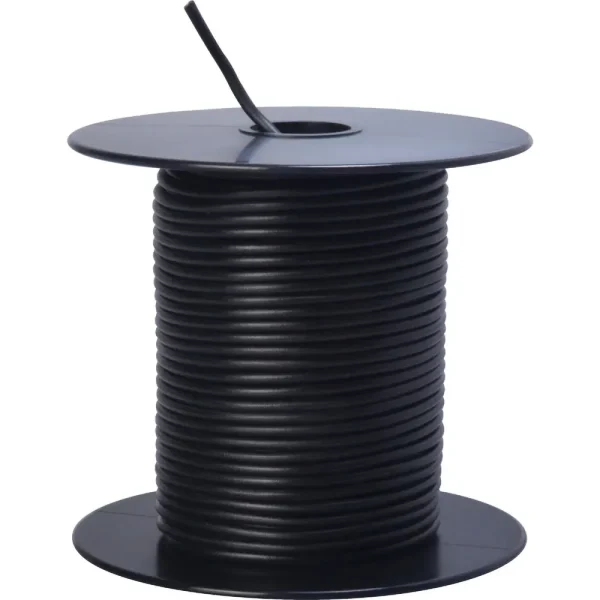 Road Power 100 ft. Black 18-Gauge PVC-Coated Primary Wire