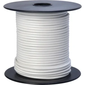 Road Power 100 ft. White 16-Gauge PVC-Coated Primary Wire
