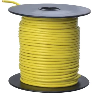 Road Power 100 ft. Yellow 16-Gauge PVC-Coated Primary Wire