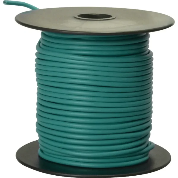 Road Power 100 ft. Green 16-Gauge PVC-Coated Primary Wire