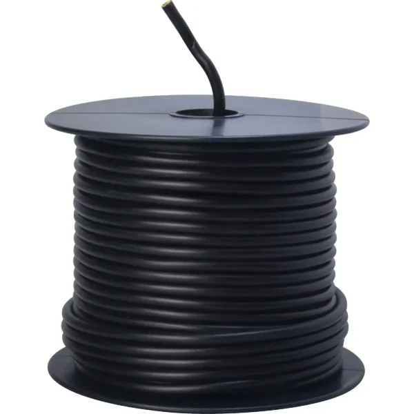 Road Power 100 ft. Black 12-Gauge PVC-Coated Primary Wire