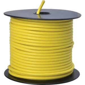 Road Power 100 ft. Yellow 12-Gauge PVC-Coated Primary Wire