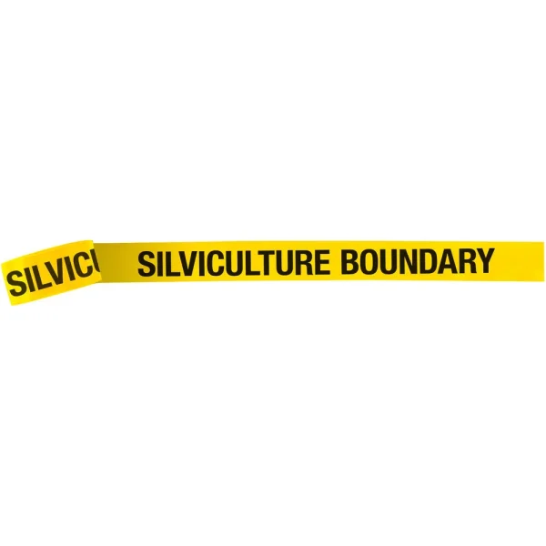 SILVICULTURE BOUNDARY Vinyl Roll Flagging