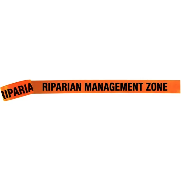 RIPARIAN MANAGEMENT ZONE Vinyl Roll Flagging