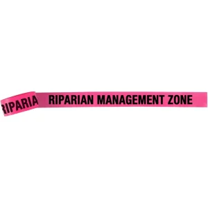 RIPARIAN MANAGEMENT ZONE Vinyl Roll Flagging - view 2