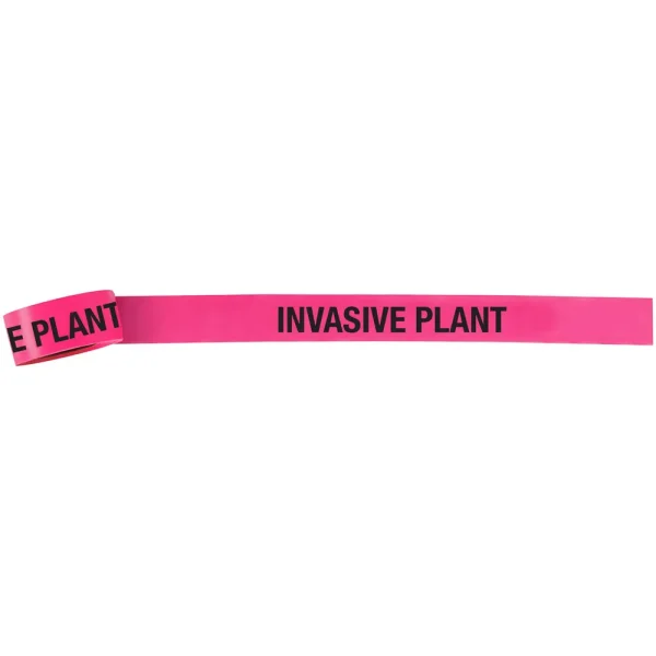 INVASIVE PLANT Vinyl Roll Flagging