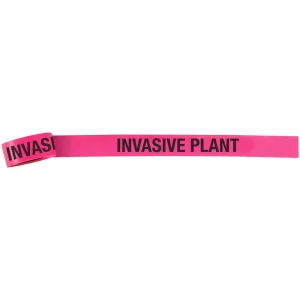 INVASIVE PLANT Vinyl Roll Flagging - view 2