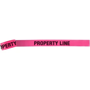 PROPERTY LINE Vinyl Roll Flagging