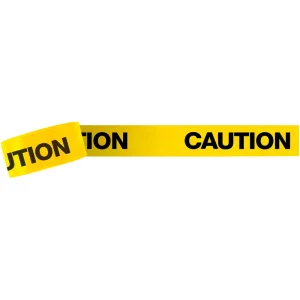 3-Inch “CAUTION” Barricade Tapes