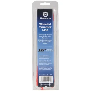 Husqvarna .155″ Wheeled Trimmer Line (12 pcs)