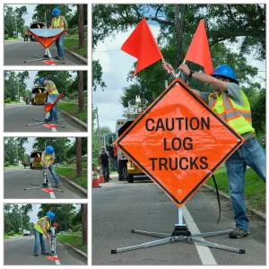 Dicke Safety Fold & Roll® Series Signs - view 2