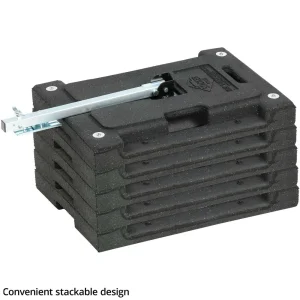 Stacker Rubber Base Stand with Screwlock Panel Holder - view 2