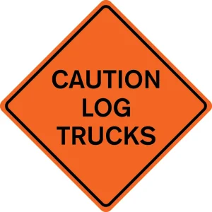 48” Solid Warning Signs - view 3