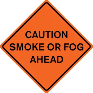 48” Solid Warning Signs - view 4