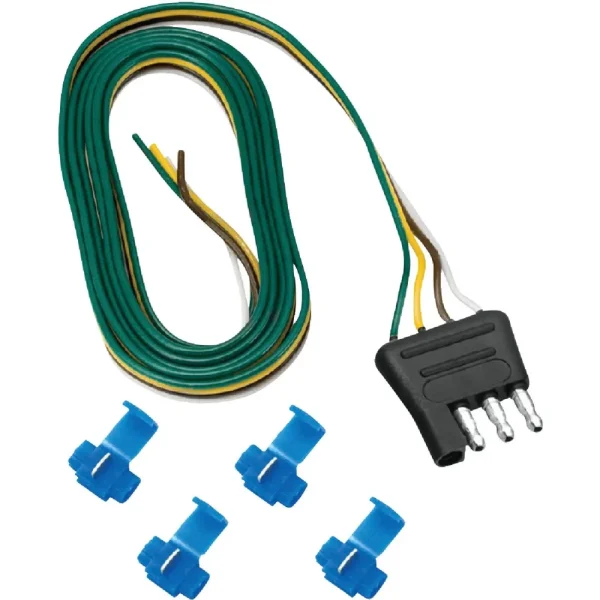 4 Flat Replacement Trailer Side Connector