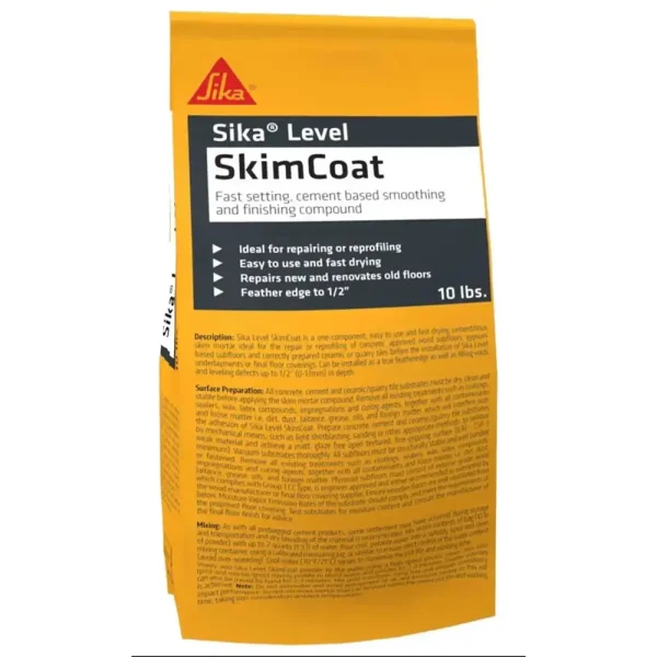 Sika Level SkimCoat 10 lbs. Smoothing and Finishing Compound