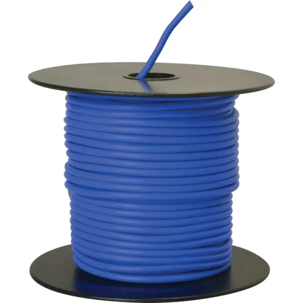 Road Power 100 ft. Blue 14-Gauge PVC-Coated Primary Wire