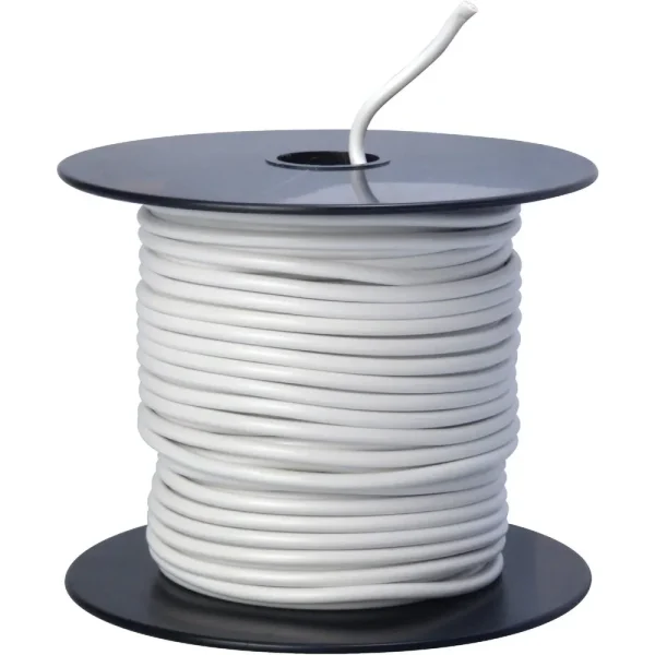 Road Power 100 ft. White 14-Gauge PVC-Coated Primary Wire