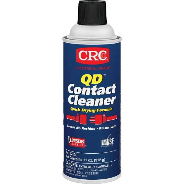 CRC Quick Dry 11 Oz. Aerosol Contact Electronic Parts Cleaner