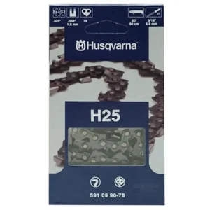 Husqvarna 20 inch H25 Chain .325″ Pitch .058″ Gauge - view 2