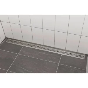 Schluter KERDI-LINE Square Perforated Grate Kit with Lock | 19-11/16″ (50 cm) - view 2