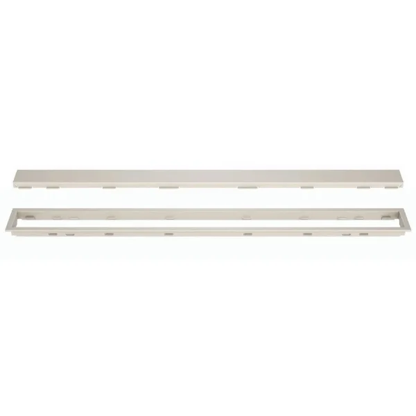 Schluter KERDI-LINE Cream Linear Grate Kit | 3/4″ (19mm) / 19-11/16″ (50 cm) / Solid