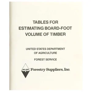 Jim-Gem® Tables for Estimating Board-Foot Volume of Timber