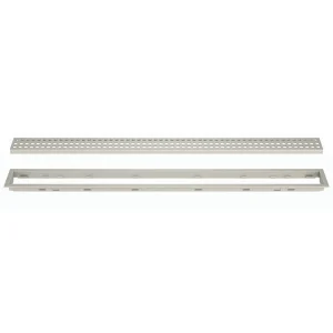 Schluter KERDI-LINE Greige Linear Grate Kit | 19-11/16″ (50 cm) / Solid - view 2
