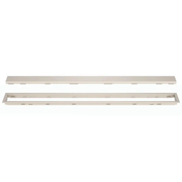 Schluter KERDI-LINE Ivory Linear Grate Kit | 19-11/16″ (50 cm) / Solid