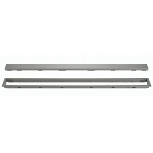 Schluter KERDI-LINE Pewter Linear Grate Kit | 19-11/16″ (50 cm) / Solid