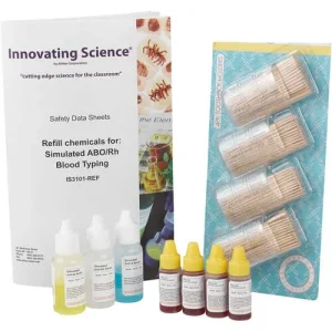 Aldon Innovating Science Simulated ABO/Rh Blood Typing Refill